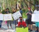 Perry hosts peaceful protests
