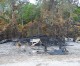 Fire burns empty house, one acre on Beach Road