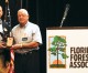Faircloth is presented prestigious ‘Above & Beyond’ award by Florida Forestry Association